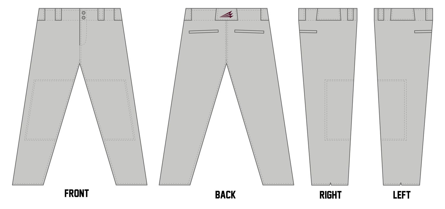 Silver Lake Eagles Custom Athletic Cut Baseball Pant #BP4