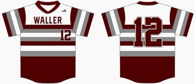 Waller High School Baseball Jersey