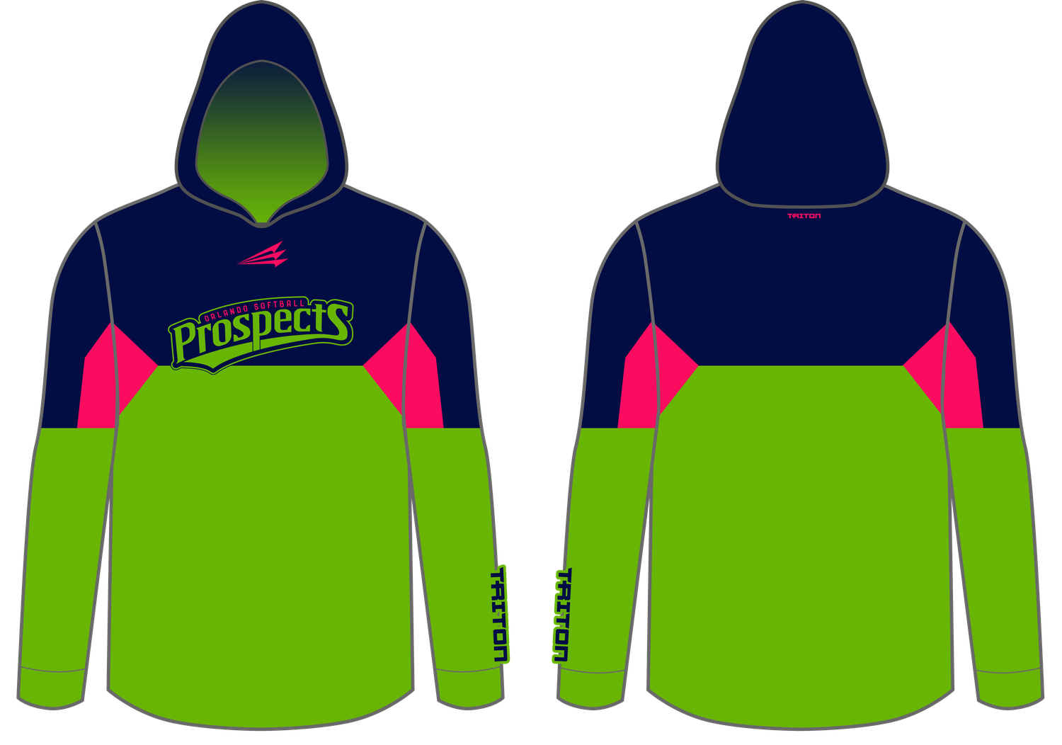 Orlando Softball Prospects Custom NanoHood #NH1