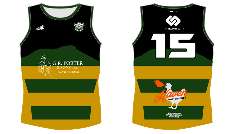 Cold Hills Rugby Custom NanoDri Singlet #SN2