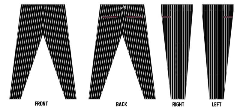 Ohio Hitmen Custom Athletic Baseball Pant #BP4B