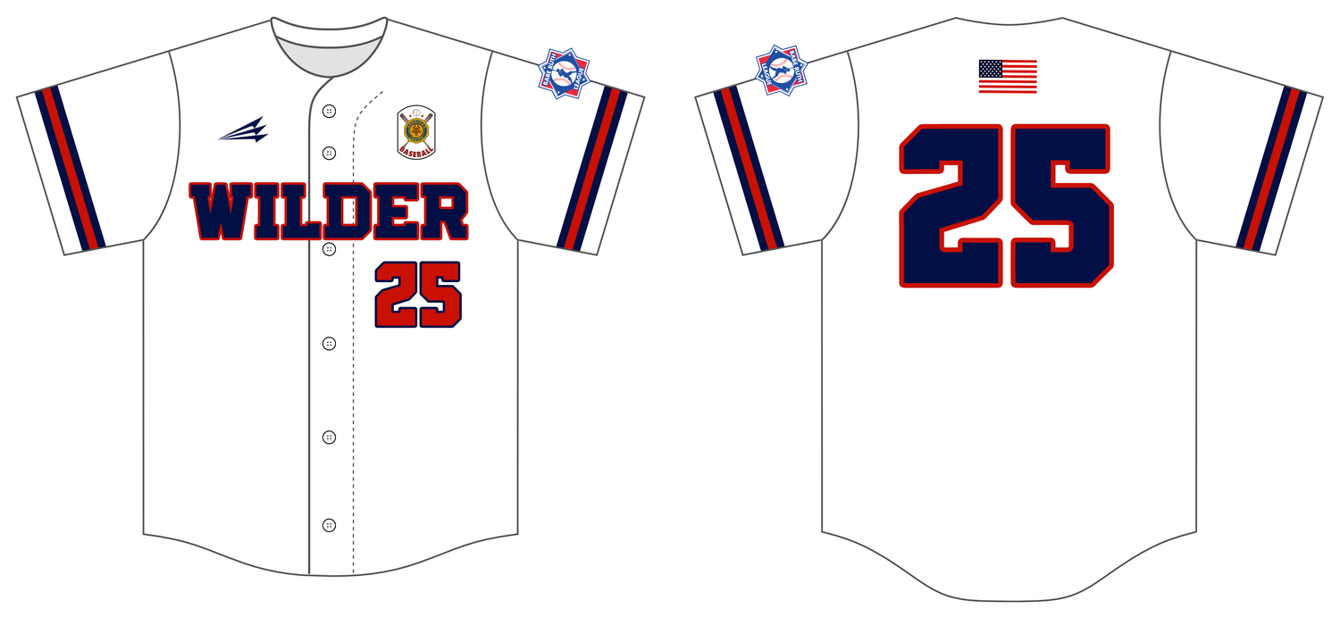 WIlder Baseball Club Custom HexaFlex Baseball Jersey #J1d