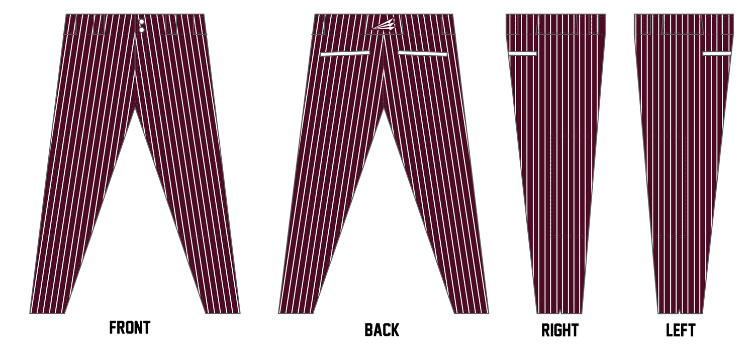 Ohio Hitmen Custom Athletic Baseball Pant #BP7B