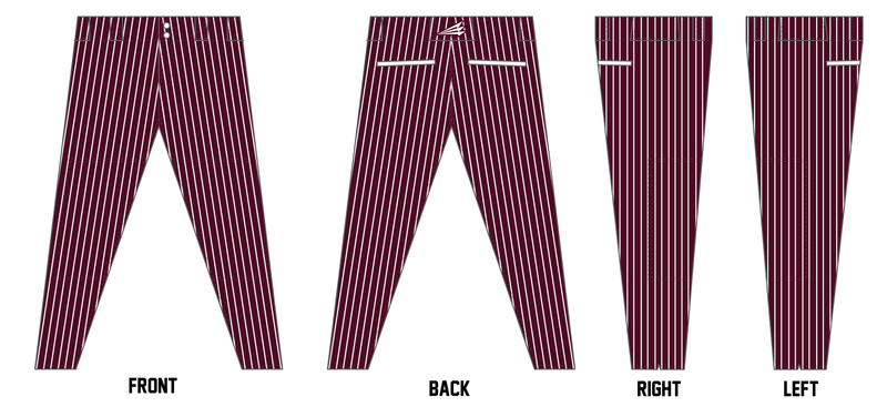Ohio Hitmen Custom ProFit Baseball Pant #BP7D