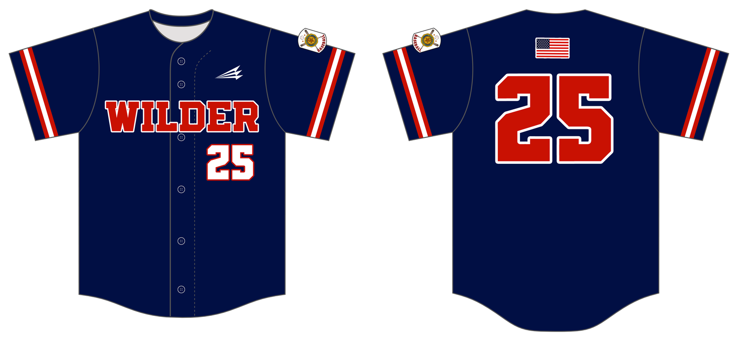WIlder Baseball Club Custom HexaFlex Baseball Jersey #J1e