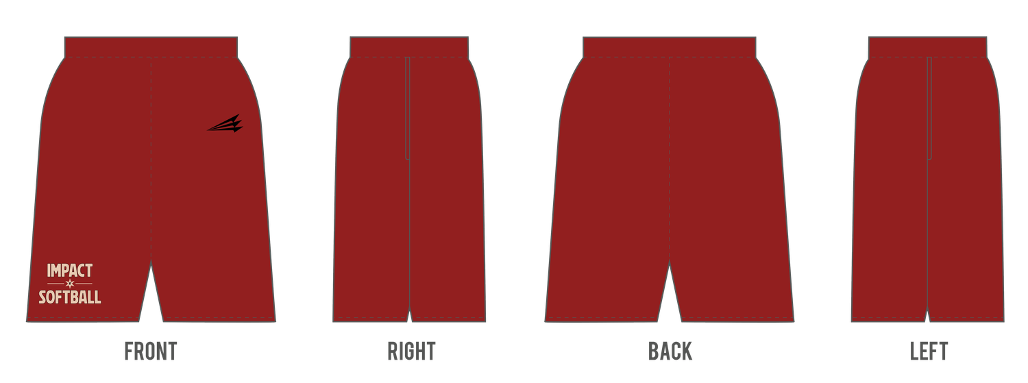 Impact Softball (Giangrand) Custom Revolution Pocket Shorts #RV2