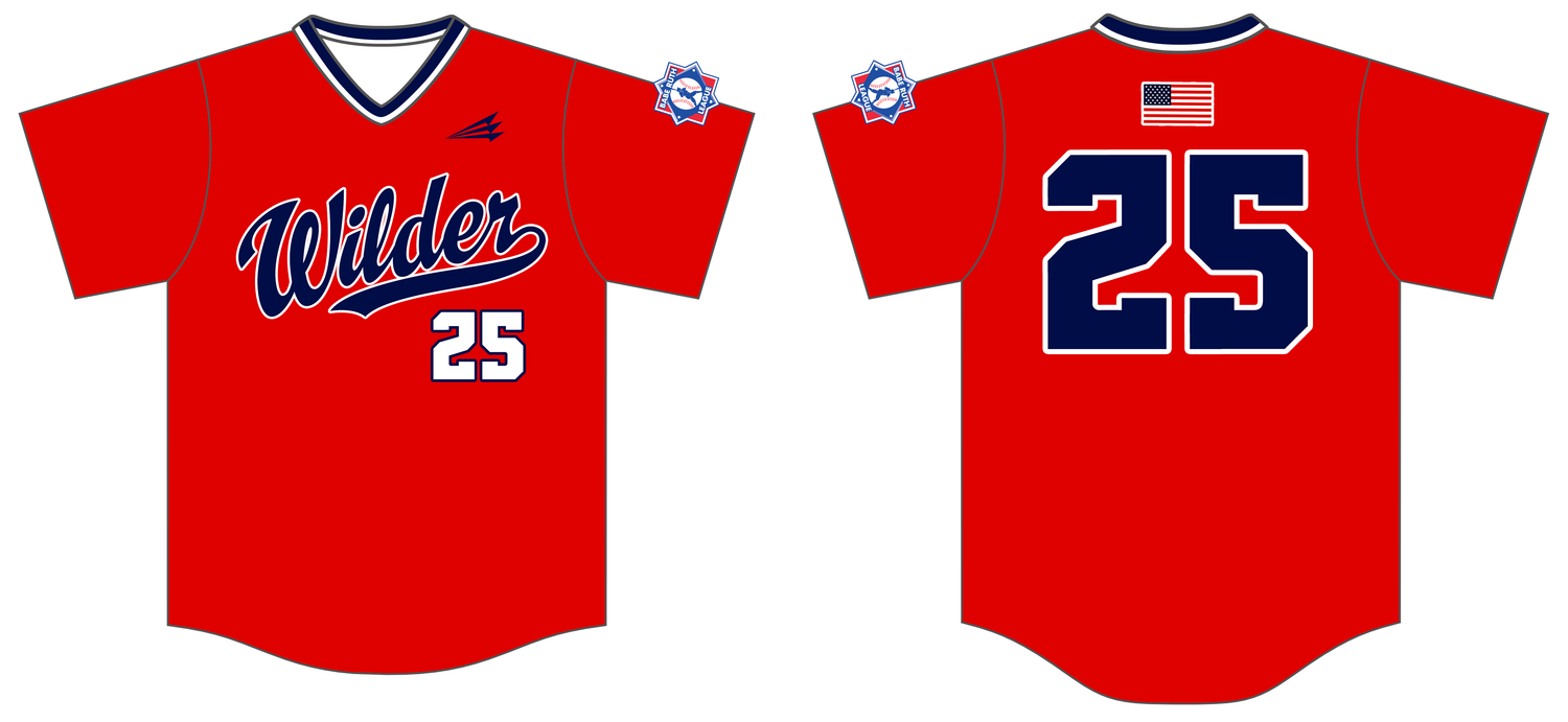 WIlder Baseball Club Custom NanoDri Baseball Jersey #J5b