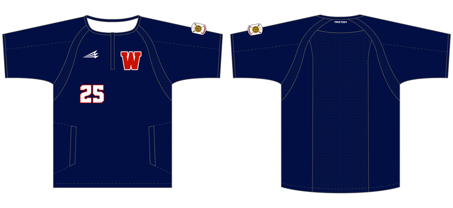 Wilder Baseball Club Custom Cage Jacket #CC1