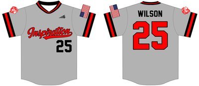 Inspiration Academy Custom Baseball Jersey #7e