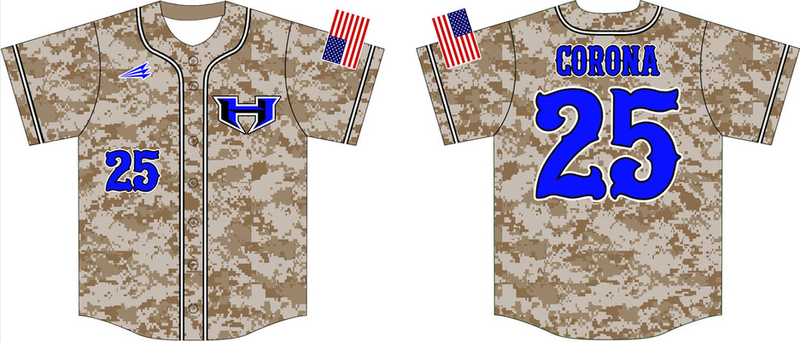 Pico Rivera Hitmen Baseball Jersey 3
