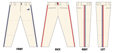 TNG Prospects Custom Athletic Cut Baseball Pants #BP21A