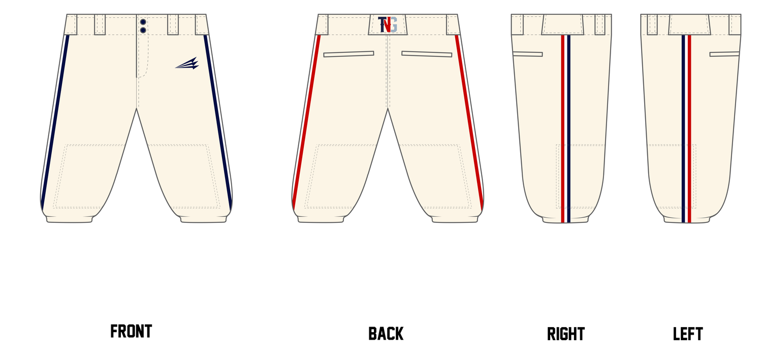 TNG Prospects Custom Knicker Baseball Pants #BP21B