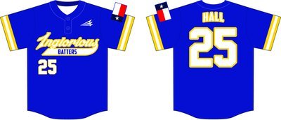 Inglorious Batters Custom Baseball Jersey #2A