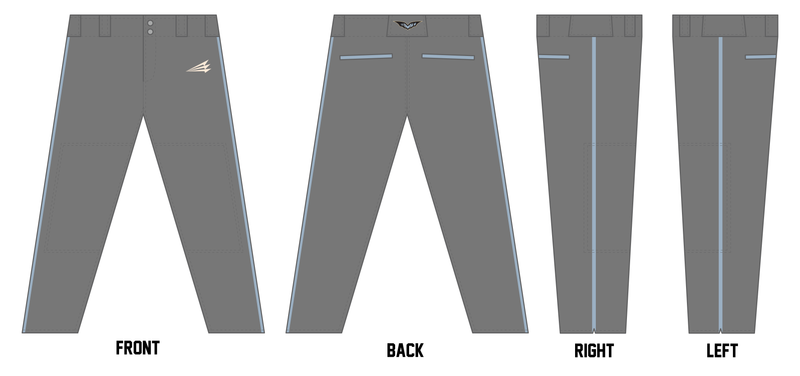 The Cave Custom Athletic Baseball Pant #BP5d