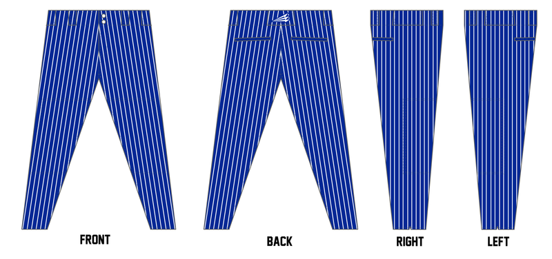 Mid-Michigan Cubs Custom Athletic Baseball Pant #BP3