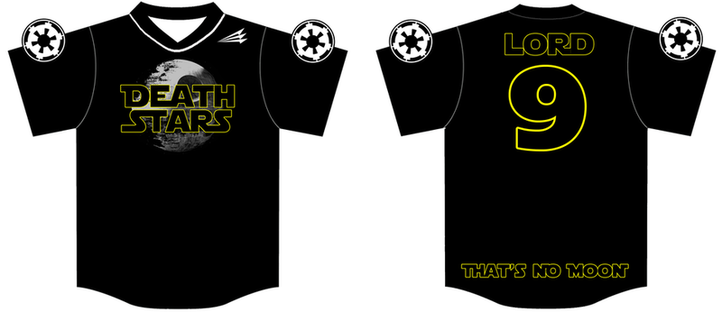 Death Stars Custom Baseball Jersey
