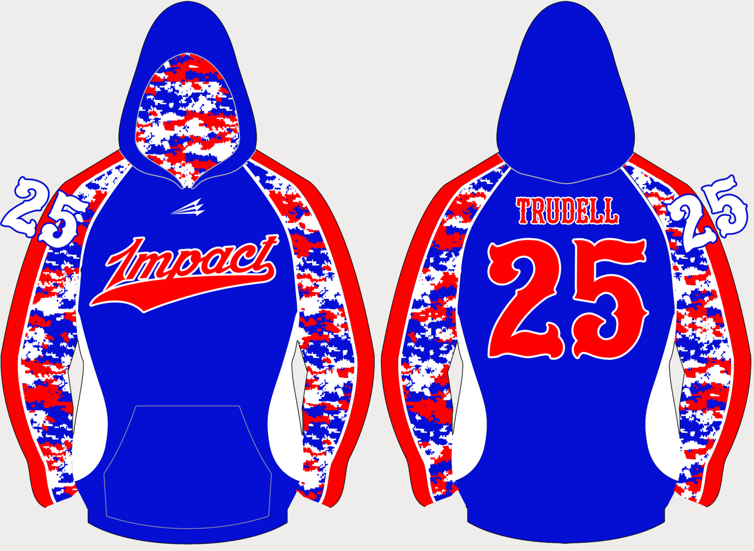 Colorado Impact Custom Vulcan Hoodie Design #1C