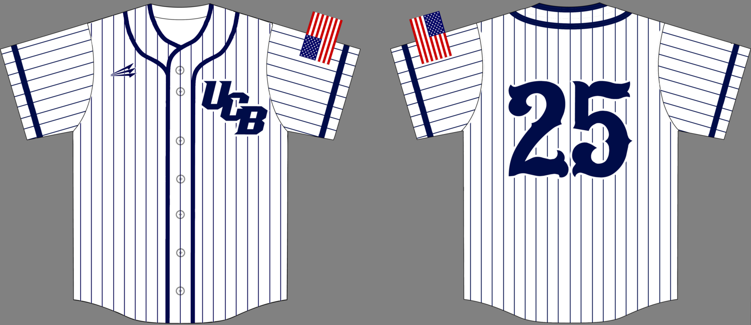 UCB Custom Baseball Jersey #1