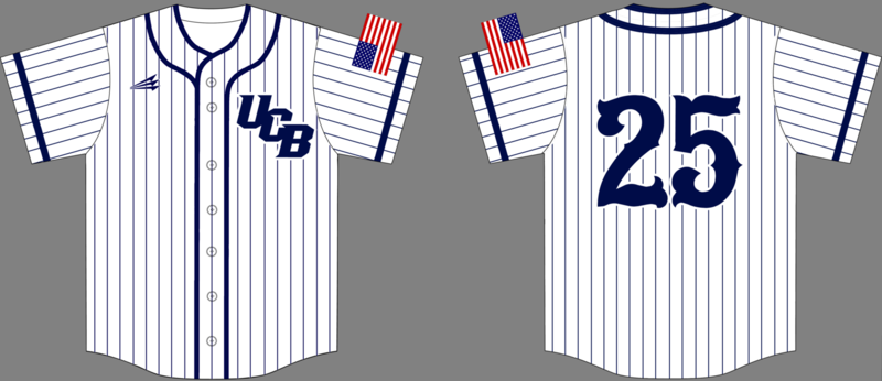 UCB Custom Baseball Jersey #1