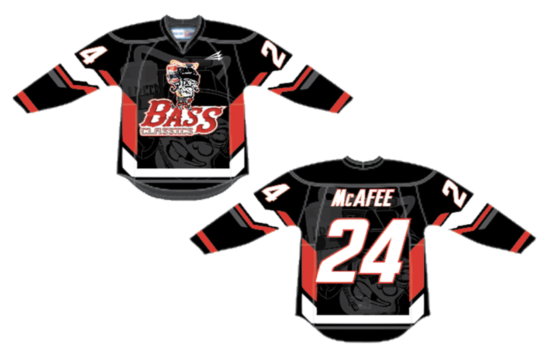 Fremont Bass Classics Custom Hockey Jersey #2