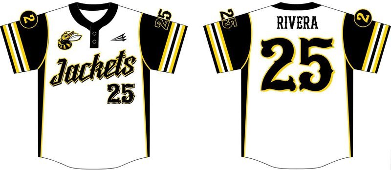 South Jersey Jackets Custom Baseball Jersey Design #2b