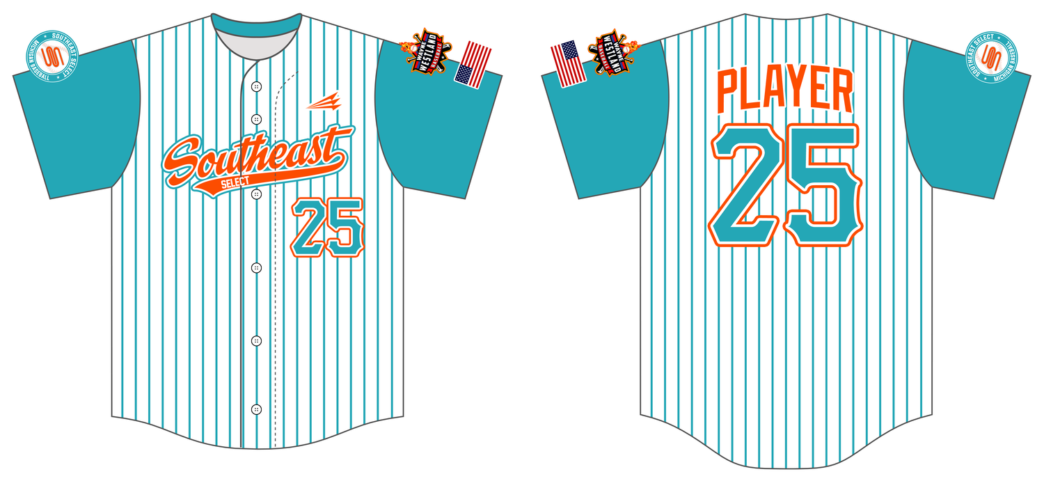Southeast Select Custom Hexaflex Baseball Jersey #J2C