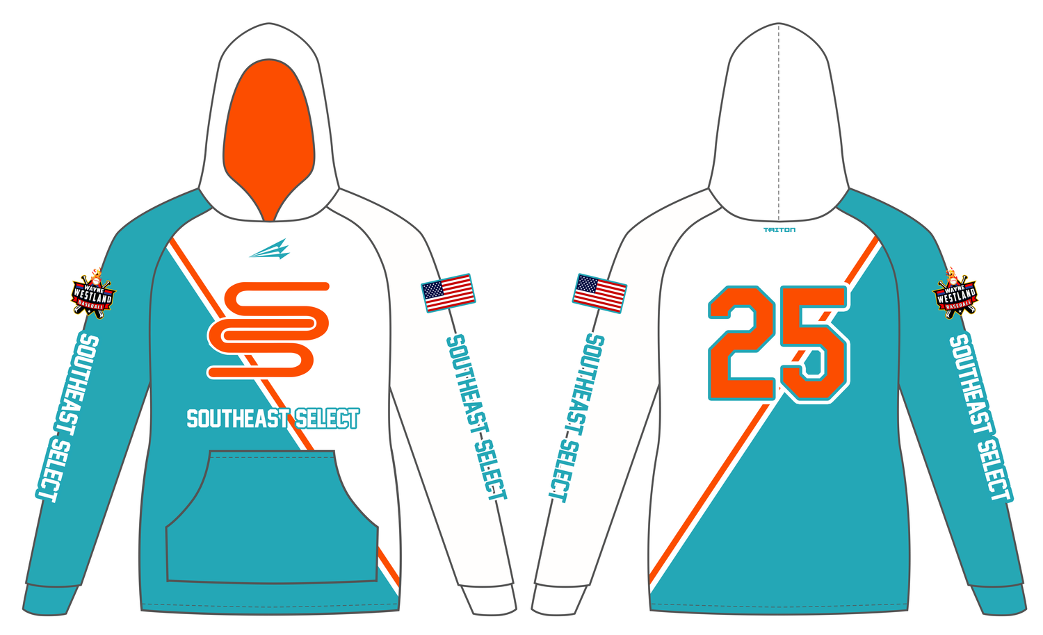 Southeast Select Custom Vulcan Hoodie #VH3C
