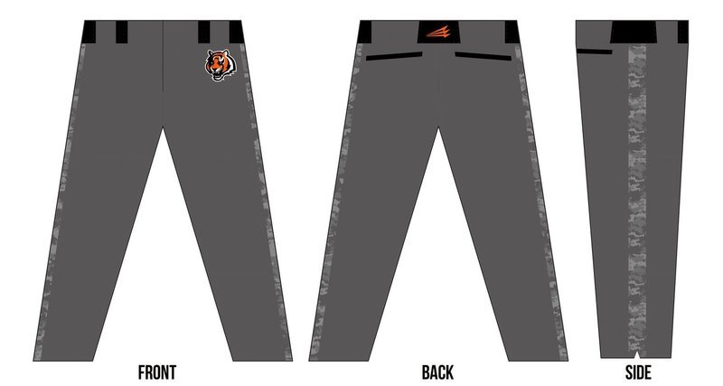 Barnegat Bengals Custom Baseball Pants #5