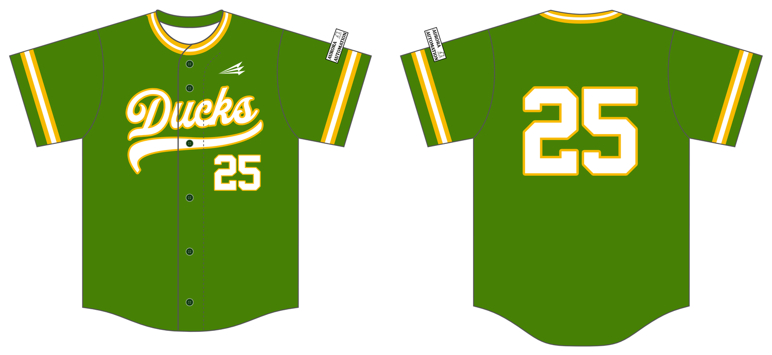 Twin Cities Ducks Custom HexaFlex Baseball Jersey #J2C