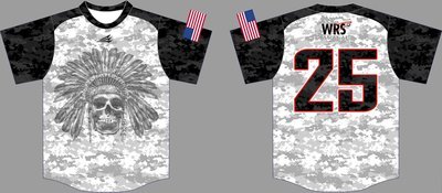 Utah Tribe Custom Baseball Jersey #4