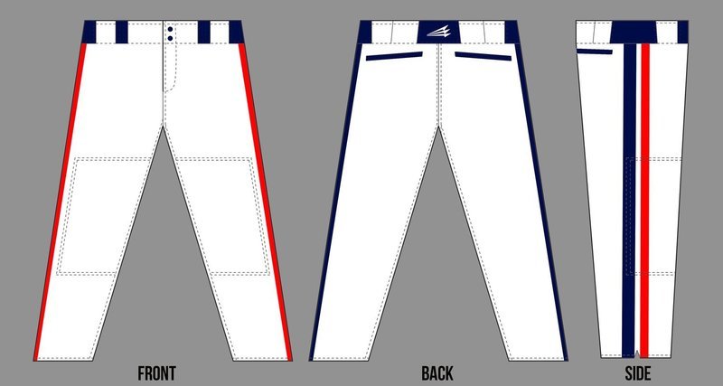 RBI Tri Cities Custom Baseball Pants #2