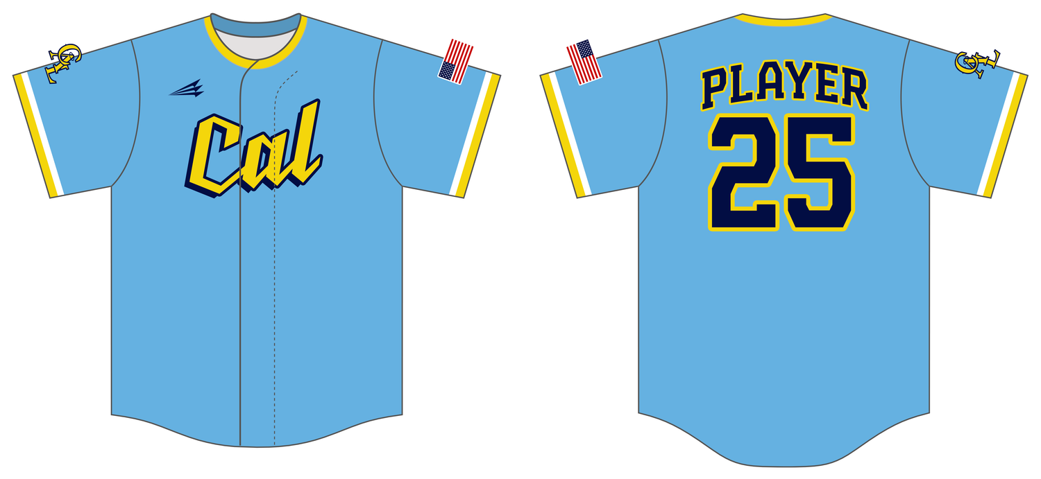 California Athletics League Custom NanoDri Baseball Jersey #J1B