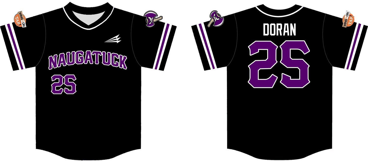 Naugatuck Hackers Custom Baseball Jersey #1D