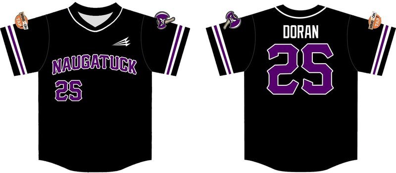 Naugatuck Hackers Custom Baseball Jersey #1D