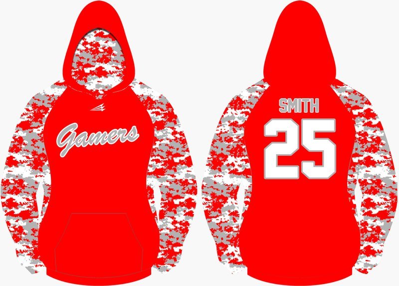 Gamers Baseball Custom Vulcan Hoodie #2