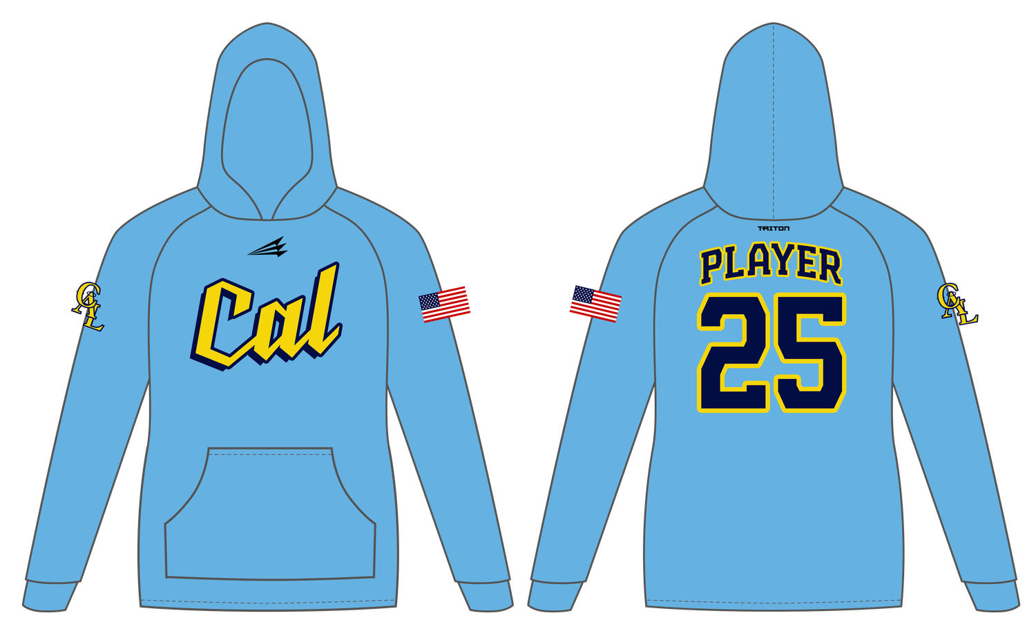 CAL Custom Vulcan Hoodie #VH1