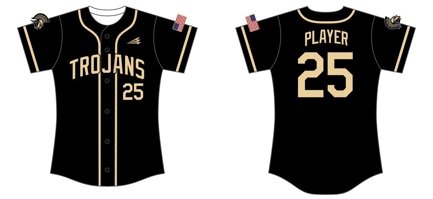 Anderson Trojans Custom NanoDri Softball Jersey #J2