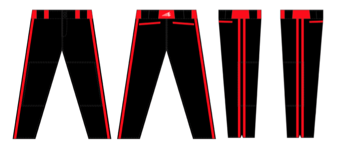 Hartford Tanagers Baseball Custom Pants #4B
