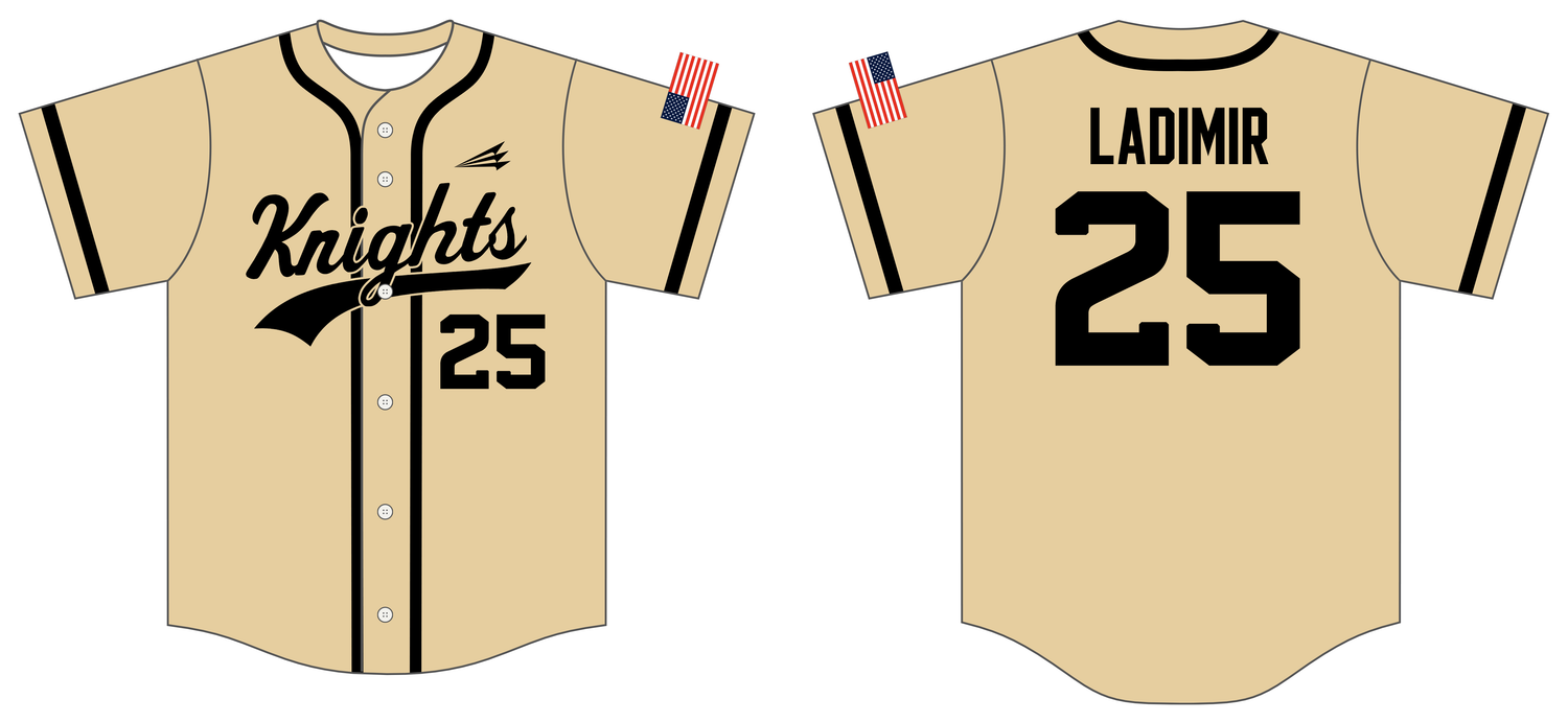 Knights (Ladimir) Custom HexaFlex Baseball Jersey #J3