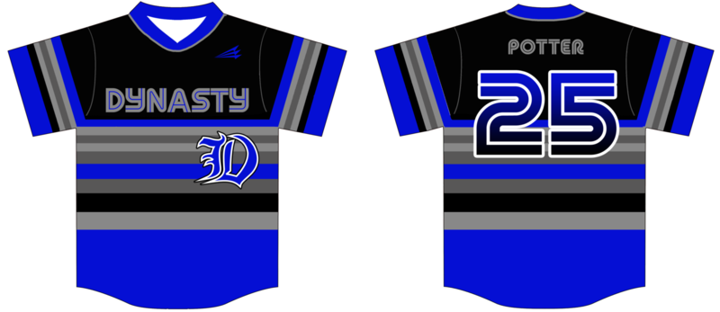 Dynasty Black Custom Baseball Jersey Design #1B