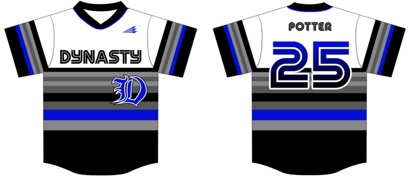 Dynasty Black Custom Baseball Jersey Design #1C