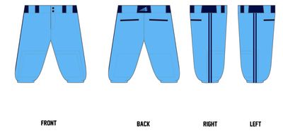 NY Wolves Custom Knicker Baseball Pant #BP11B