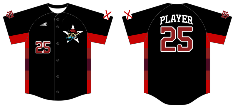 Alabama Hotshots Custom NanoDri Baseball Jersey #J2