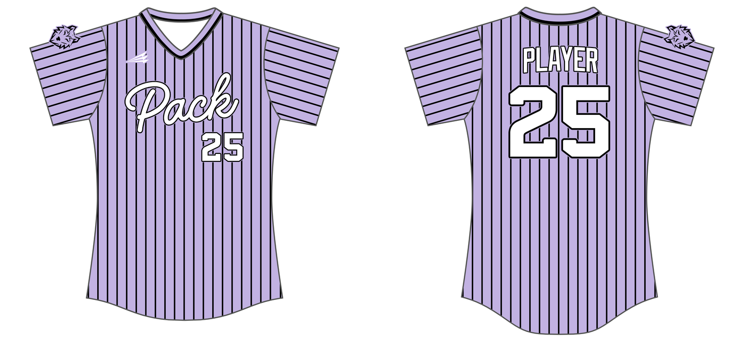 Premium Athletic Club Wolfpack Custom HexaFlex Softball Jersey #J2