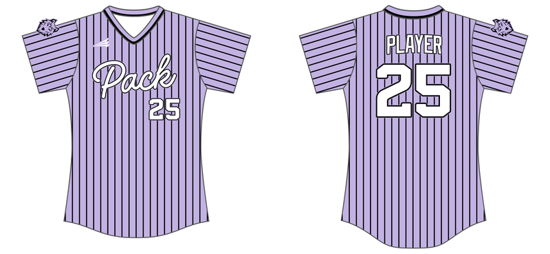 Premium Athletic Club Wolfpack Custom HexaFlex Softball Jersey #J2