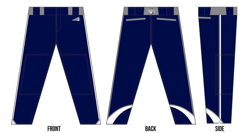 Cary Crusaders Baseball Custom Pants #1