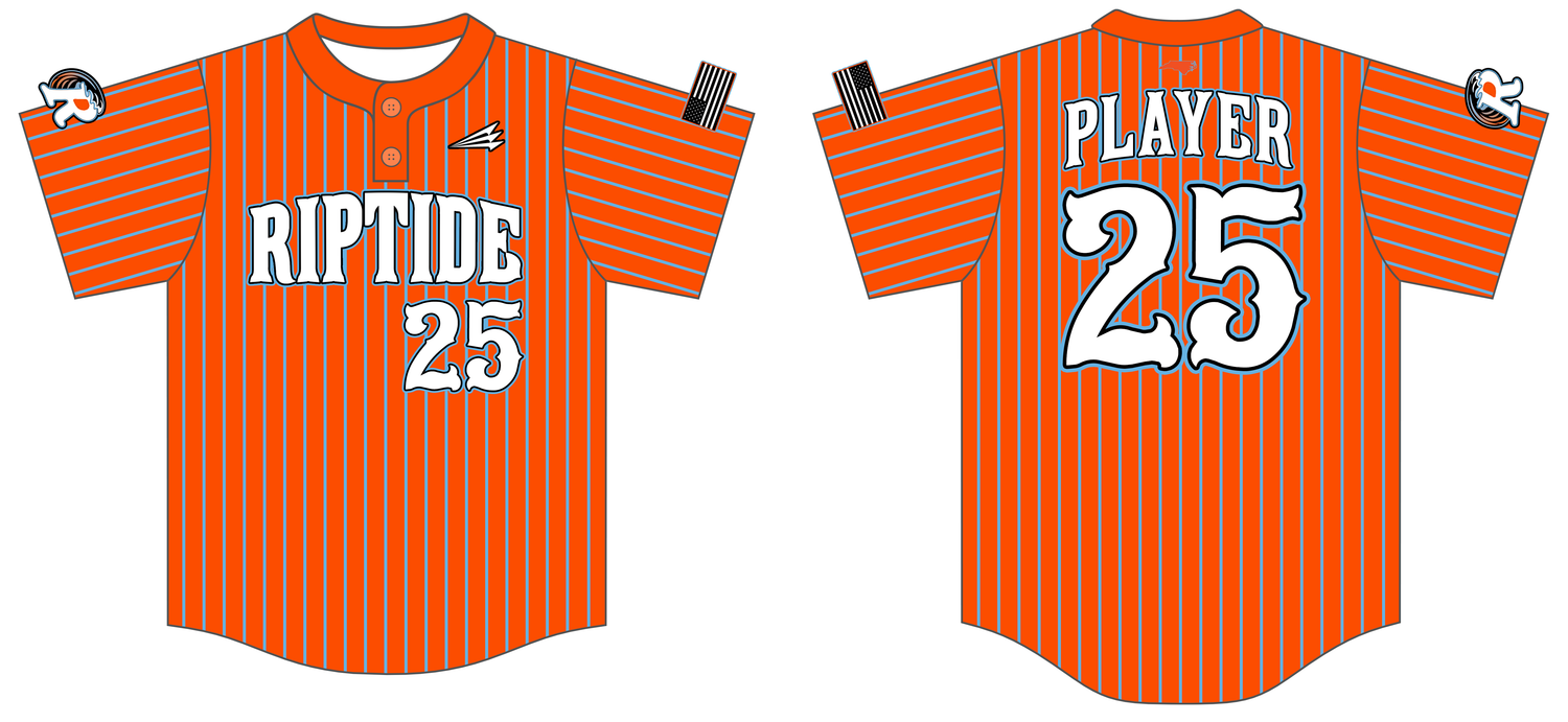 Carolina Riptide Custom HexaFlex Baseball Jersey #J2