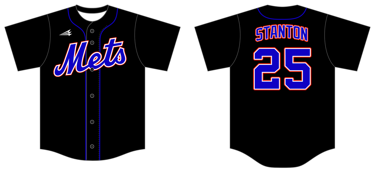 Marlboro Mets  Custom NanoDri Baseball Jersey #J2b