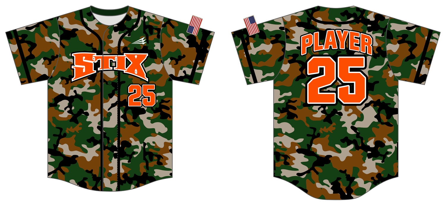 Freeport Stix Custom Hexaflex Baseball Jersey #J5B