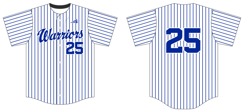 Weatherford Warriors Custom HexaFlex Baseball Jersey #J1B